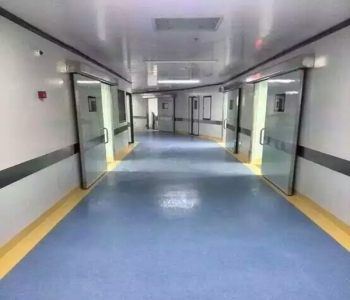 High-quality automatic door medical purification hospital steel sliding airtight door