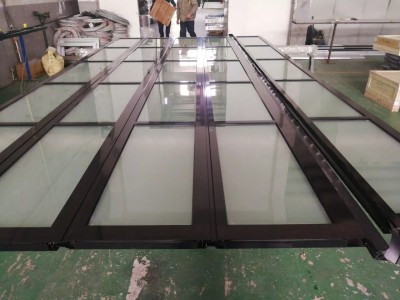 9x7 Glass Garage Door Aluminum Rolling Shutter Patio Door Price
