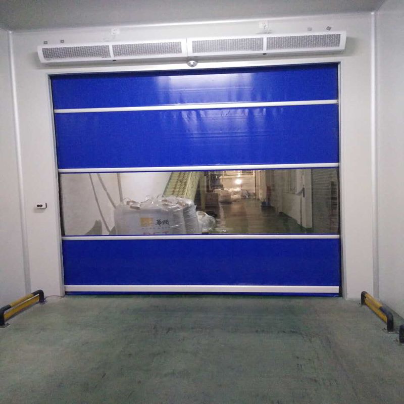 China Wholesale Industrial Automatic Self Repairing PVC High Speed Rolling/Roll Shutter Door