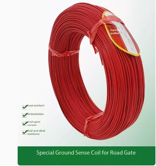 Ground induction coil special line vehicle detector Teflon ground induction coil line