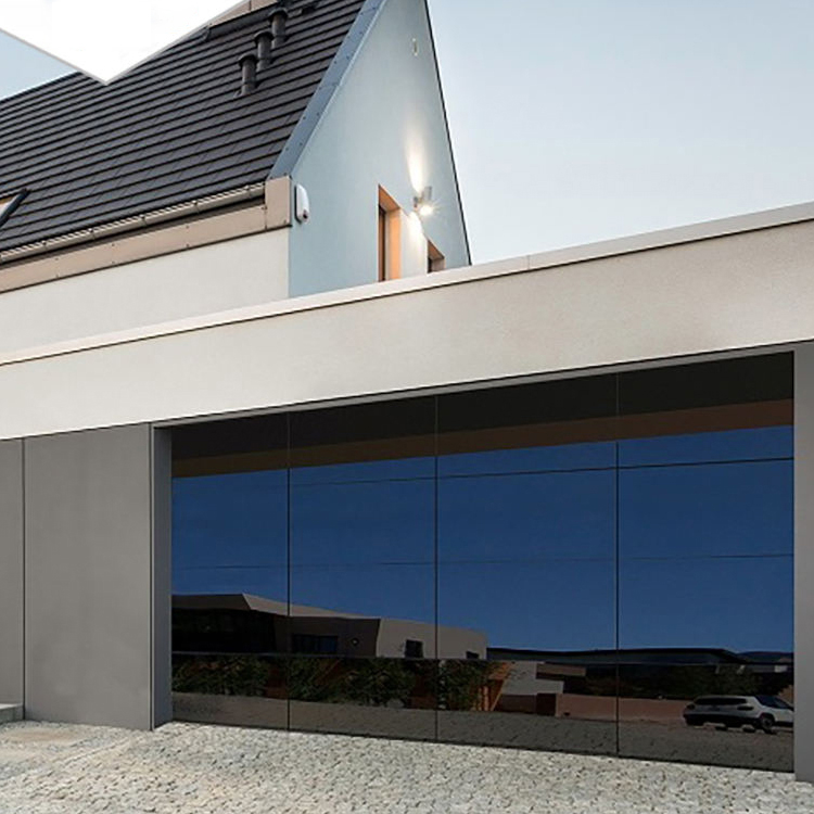 Mirror Glass Garage Door