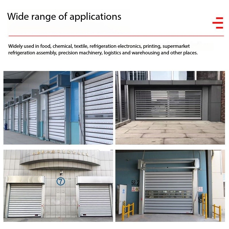 High-speed roller shutters