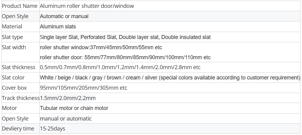 Aluminum Roller Shutter Door Specifications.png