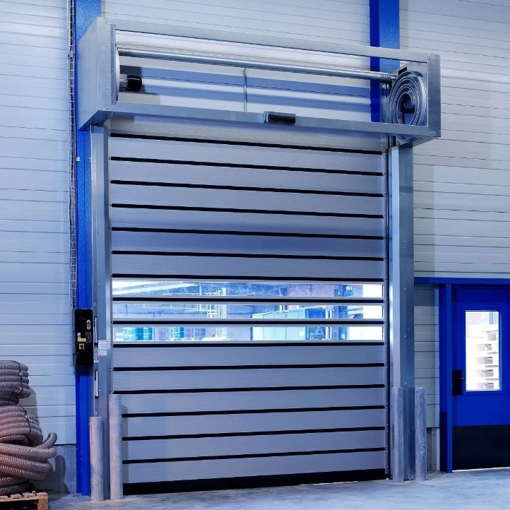 Hard roller shutter doors