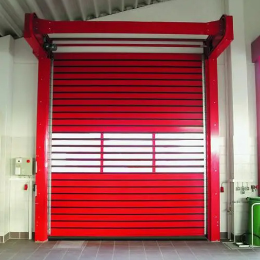 Hard roller shutter doors