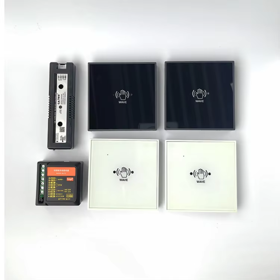 Size 86mm Square Surface Mount Wired Infrared Touchless Switch for Automatic Door Access-2 (2).png