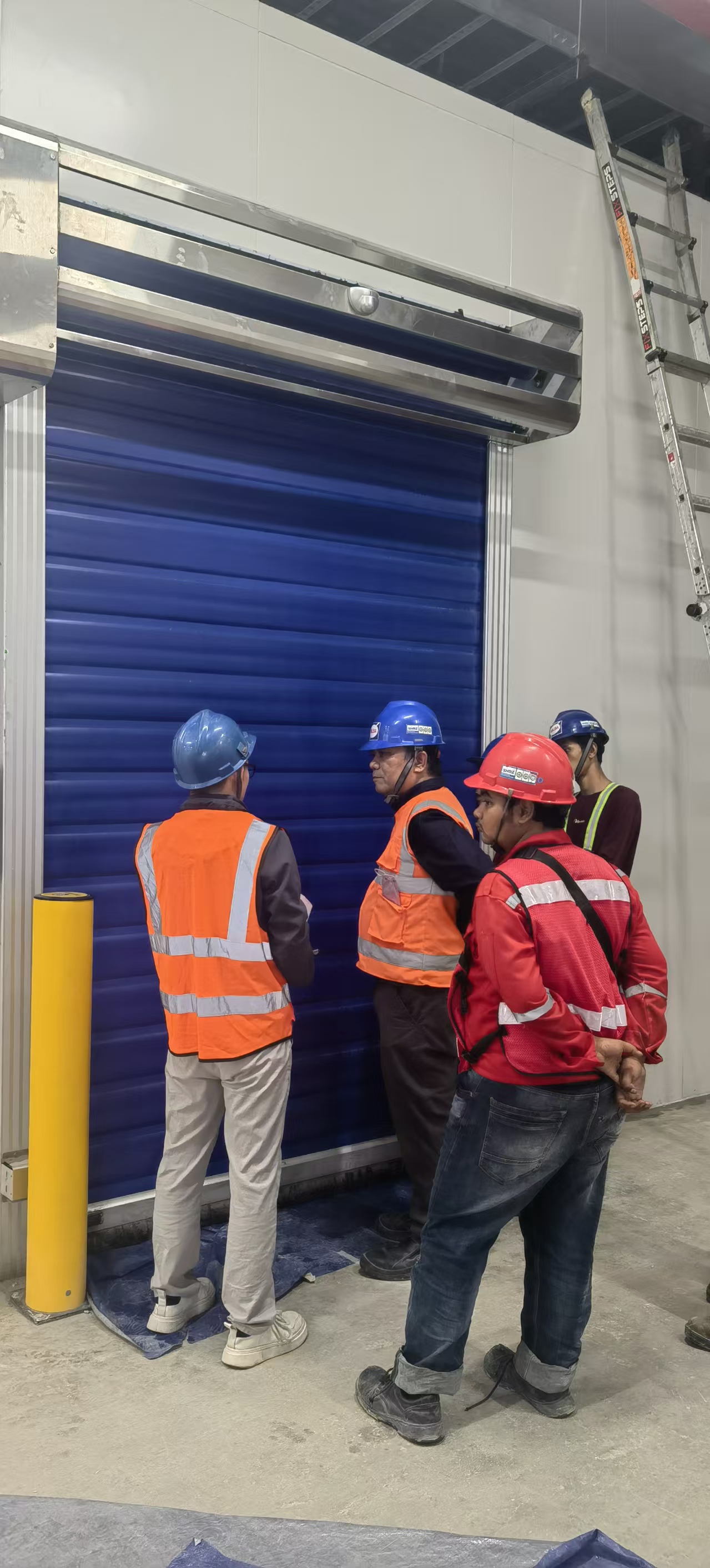 Cold Freeze Room PVC high speed door.jpg Cold Freeze Room PVC high speed door.jpg